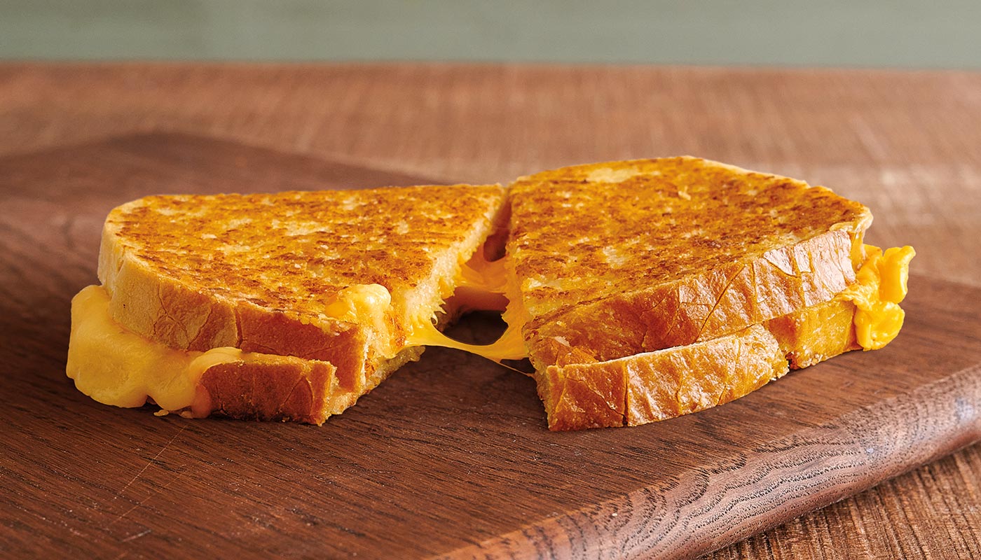 Parmesan-Crusted Grilled Cheese Recipe