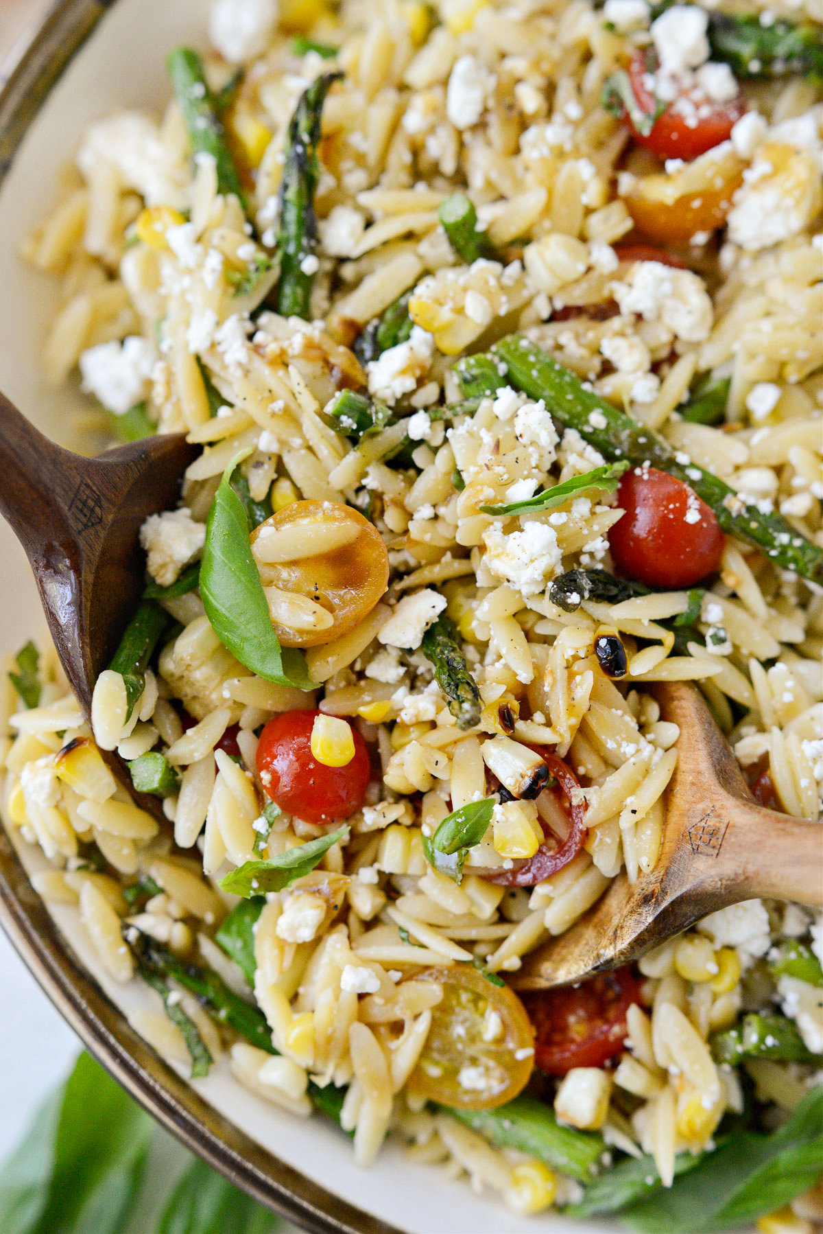Pasta Salad With Asparagus, Corn, and Sun-Dried Tomatoes