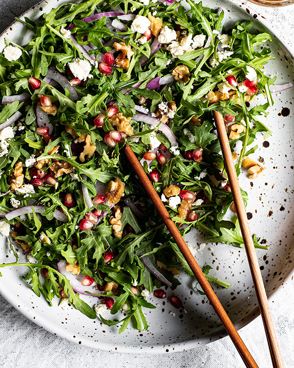 Pomegranate, Arugula Salad Recipe
