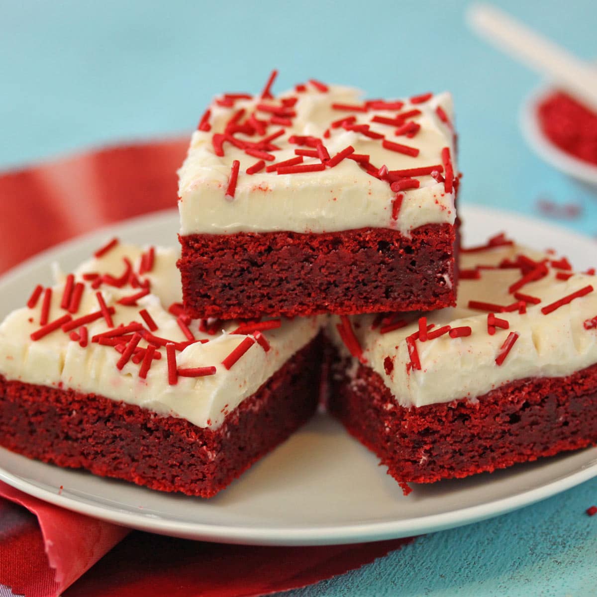 Red Velvet Bars Recipe