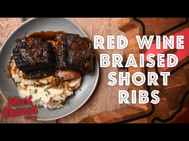 Red Wine-Braised Short Ribs Recipe