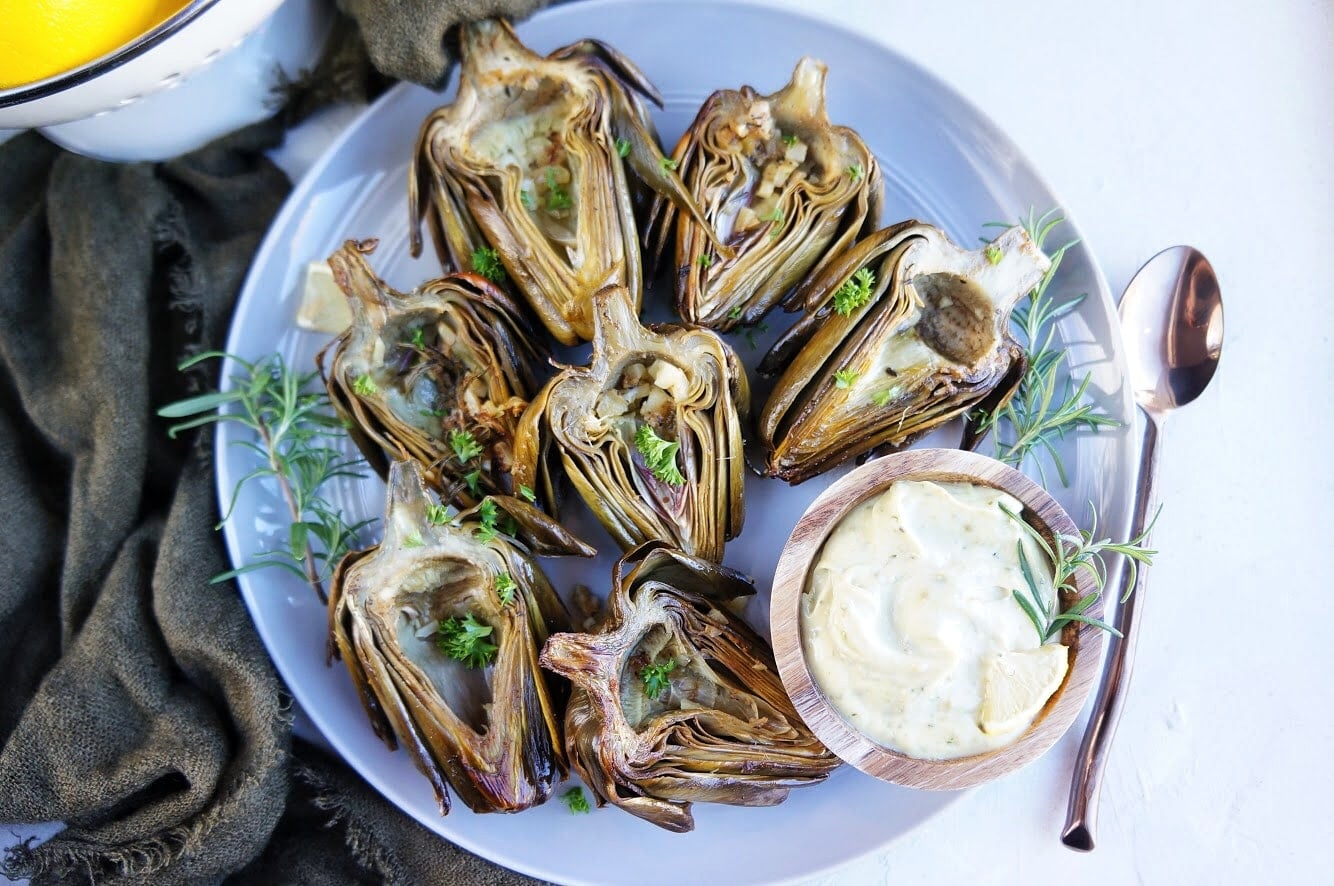 Roasted Artichoke Pesto Recipe