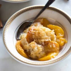 Santa Fe Peach and Mango Cobbler Recipe