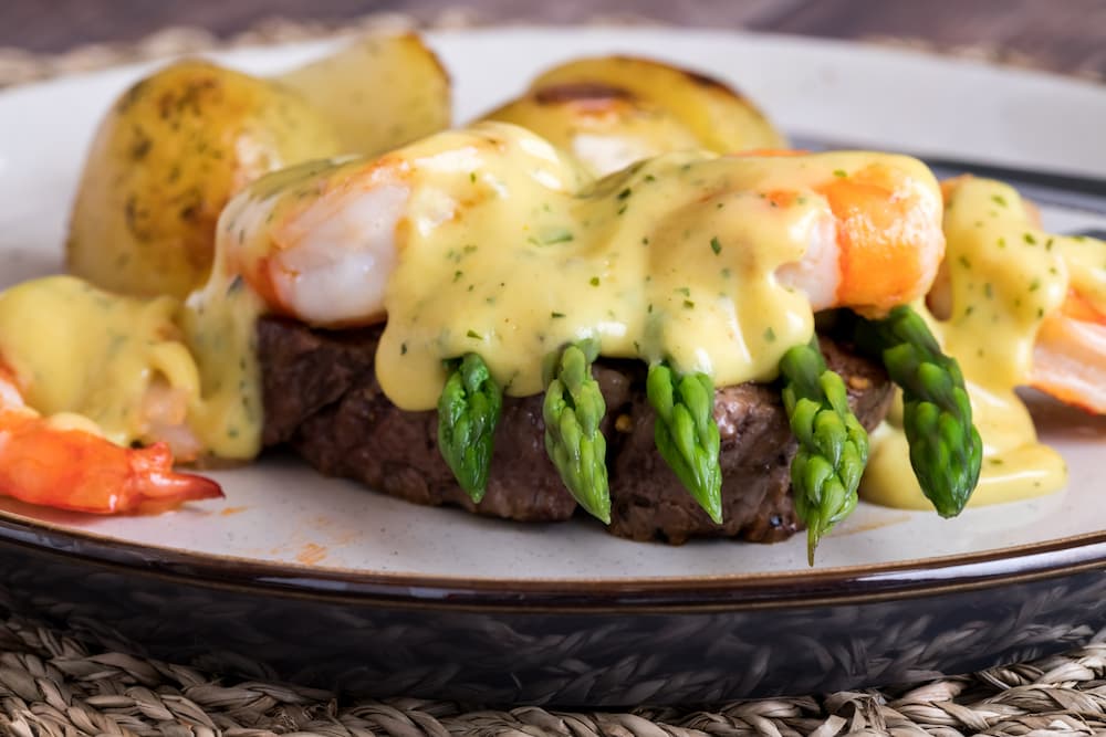 Steak Oscar with Stone Crab and Breezy Béarnaise Sauce Recipe