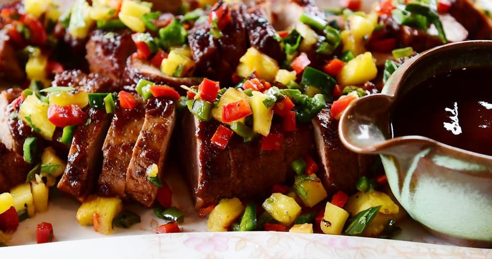 Sticky BBQ-Glazed Pork Tenderloin Recipe