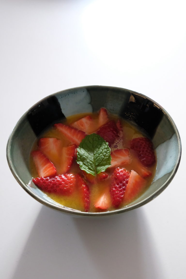 Strawberries in Orange Juice Recipe