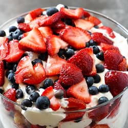 Strawberry-Blackberry Summer Trifle Recipe
