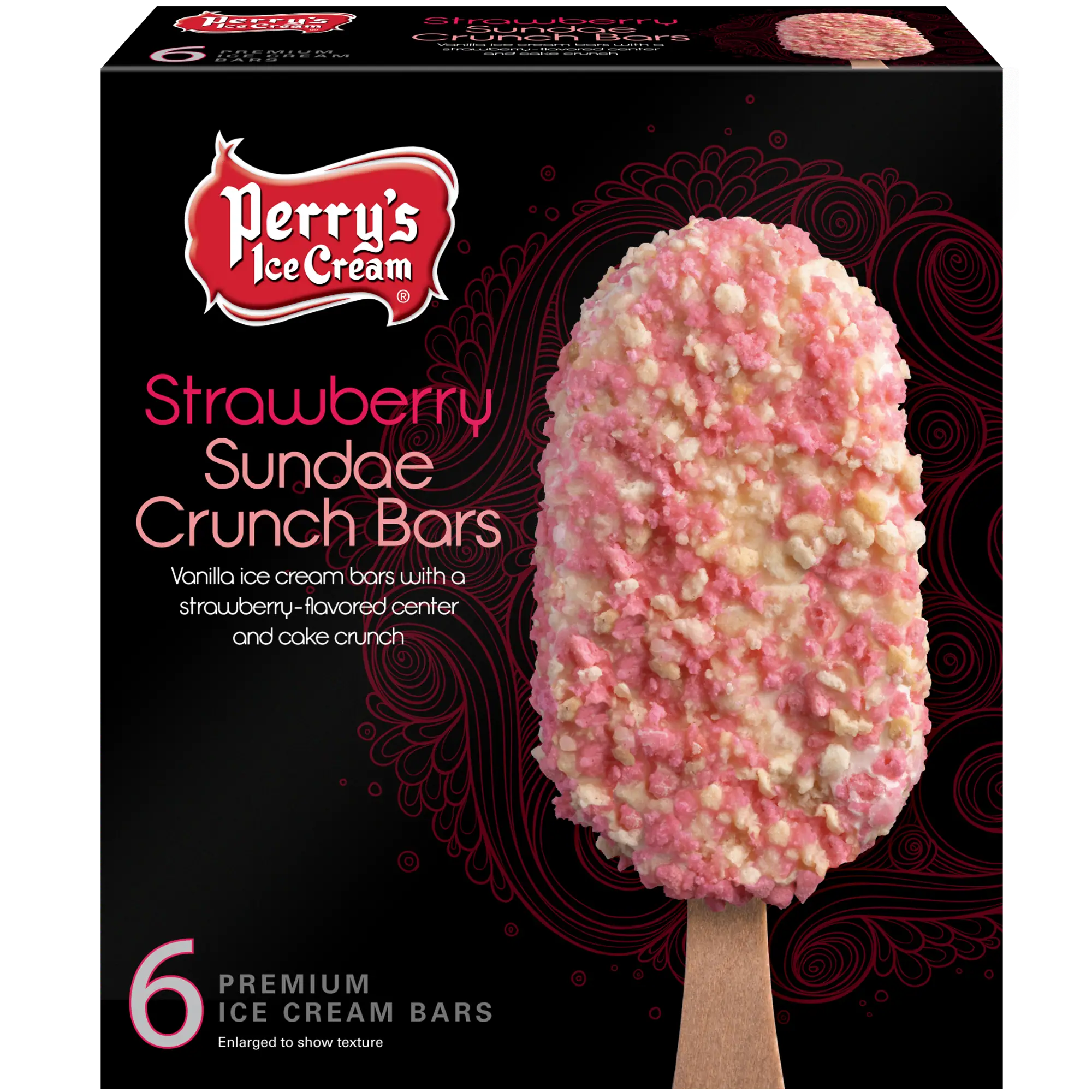 Strawberry Crunch Ice Cream Bars Recipe