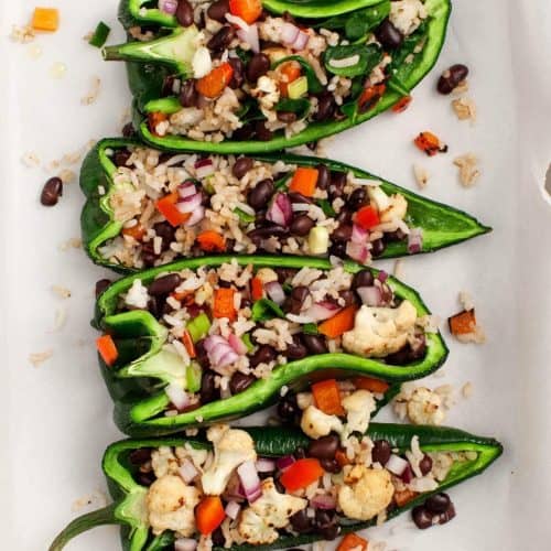 Stuffed Poblano Peppers Recipe