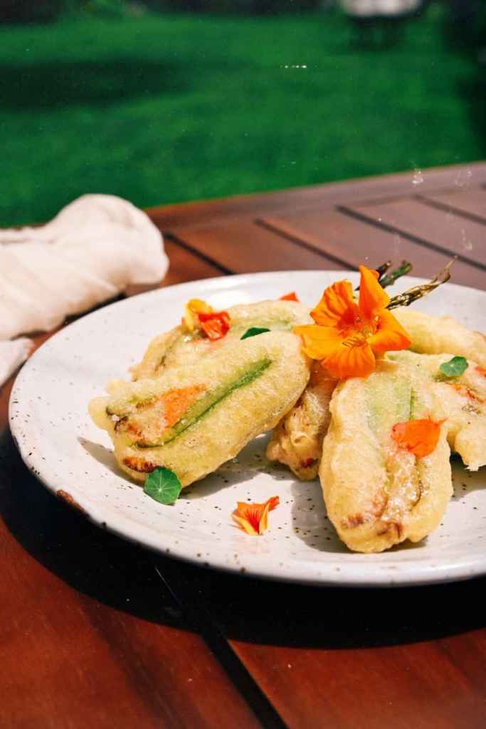 Stuffed Zucchini Flowers