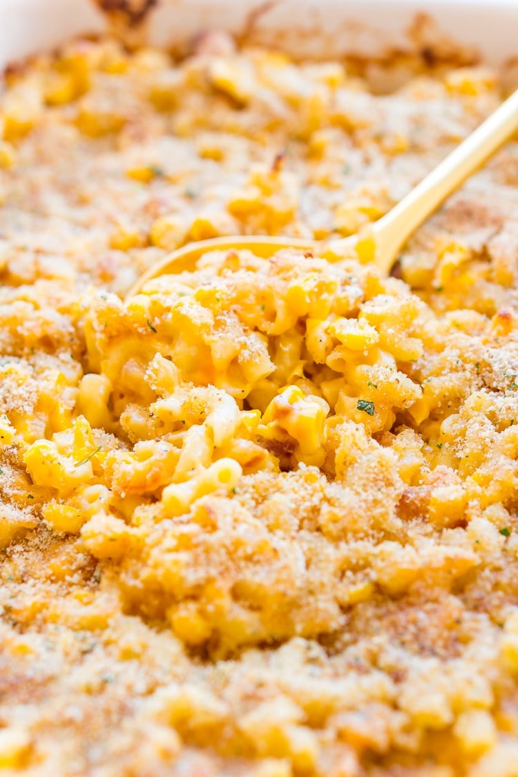 Golden Corn Macaroni and Cheese Recipe