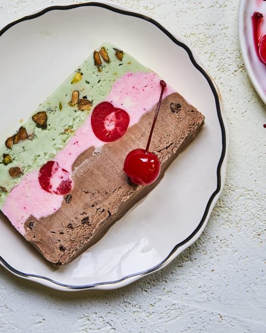 Tri-Color Spumoni Dip Recipe
