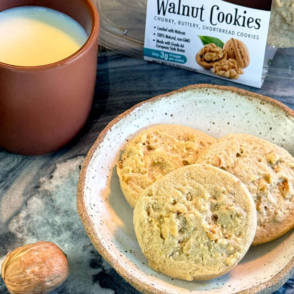Walnut Shortbread Cookies Recipe