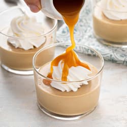 Chocolate Ganache Butterscotch Pudding Recipe