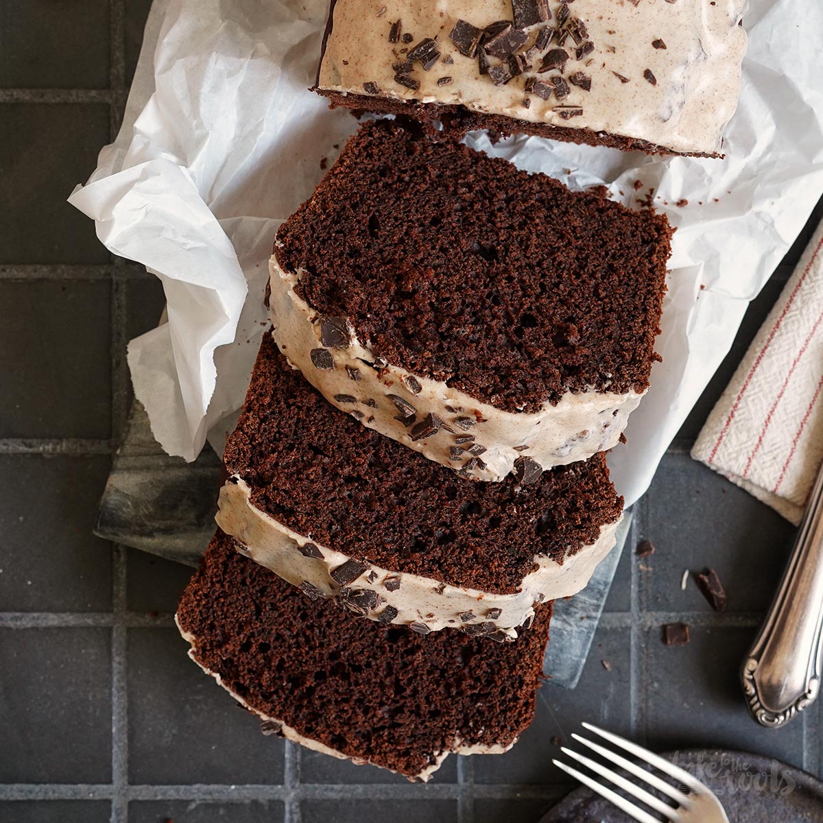 Cinnamon Spiced Chocolate Cake with Whipped Cream