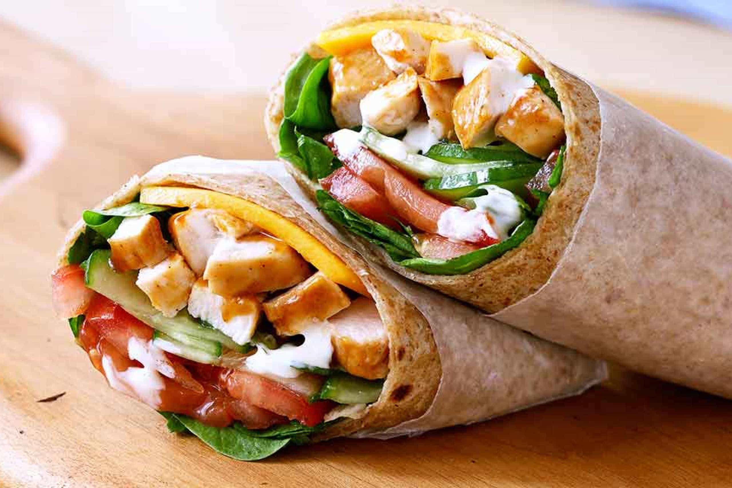 Hidden Valley BBQ Ranch Chicken Wrap Recipe