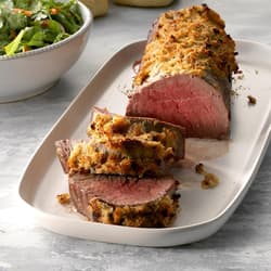 Horseradish-Crusted Steak Roulade Recipe