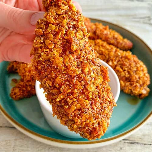 Hot Honey Fried Chicken Strips Recipe