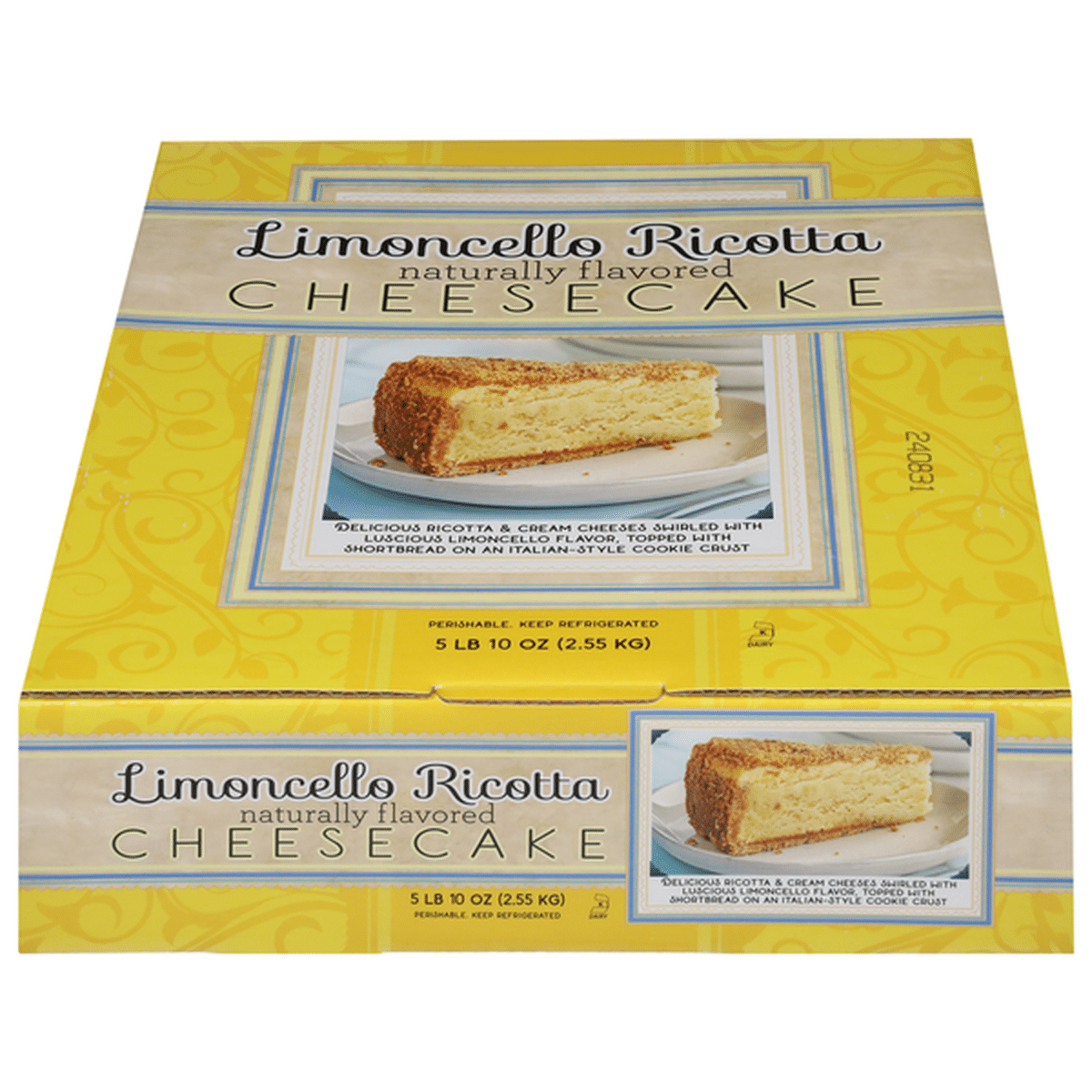 Limoncello Ricotta Cheesecake Recipe