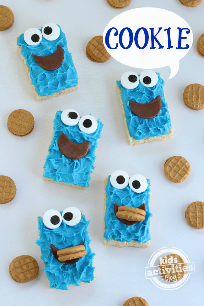 Monster Cookie Crispy Rice Treats Recipe