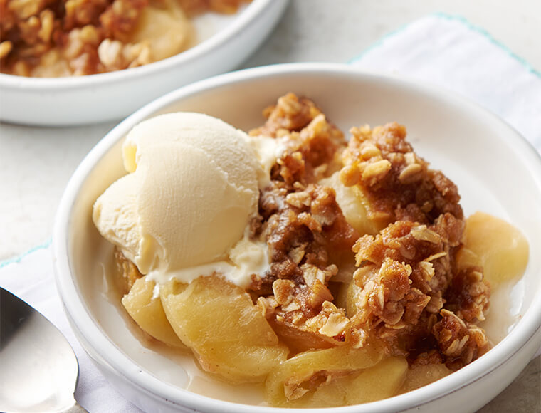 Old-Fashioned Apple Crisp Recipe