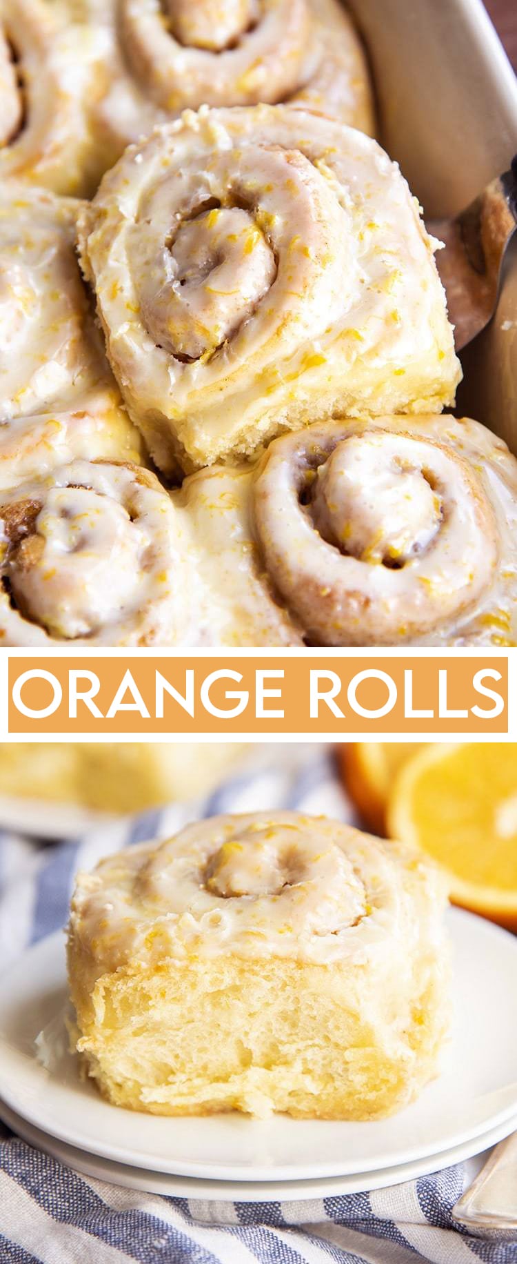 Orange Sweet Rolls Recipe