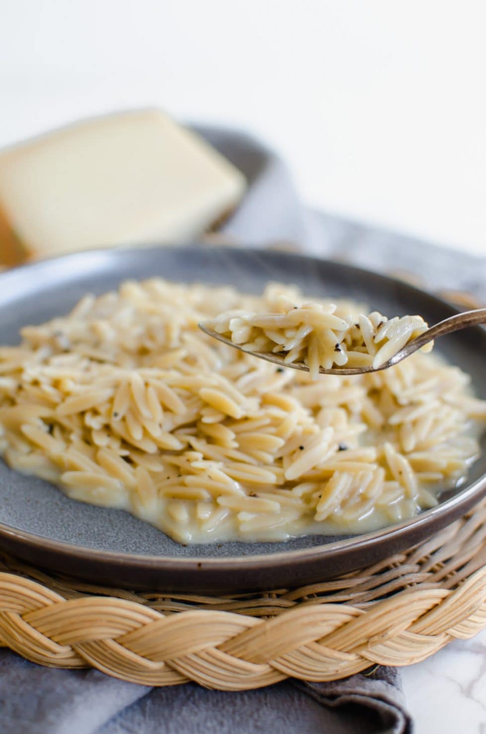 Orzo Cacio e Pepe Recipe