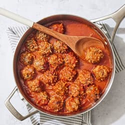 Porcupine Meatballs with Sauerkraut