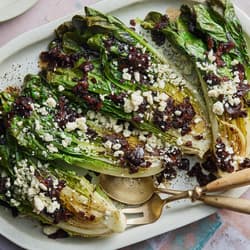 Romaine Salad with Blue Cheese Vinaigrette Recipe