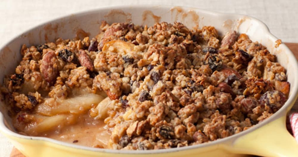 Skillet Granola-Apple Crisp Recipe