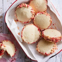Strawberry Pink Lemonade Whoopie Pies Recipe