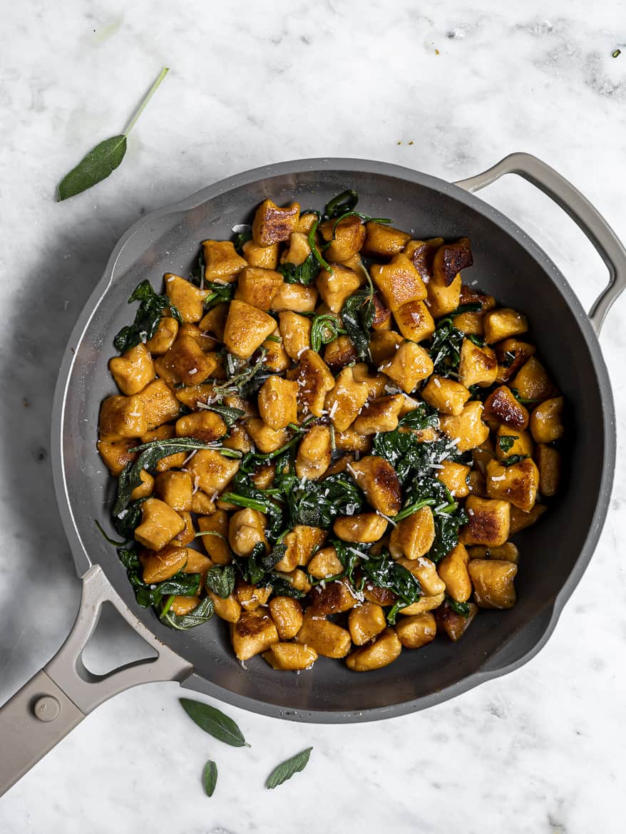 Sweet Potato Gnocchi with Brown Butter, Crispy Pancetta and Sage Recipe