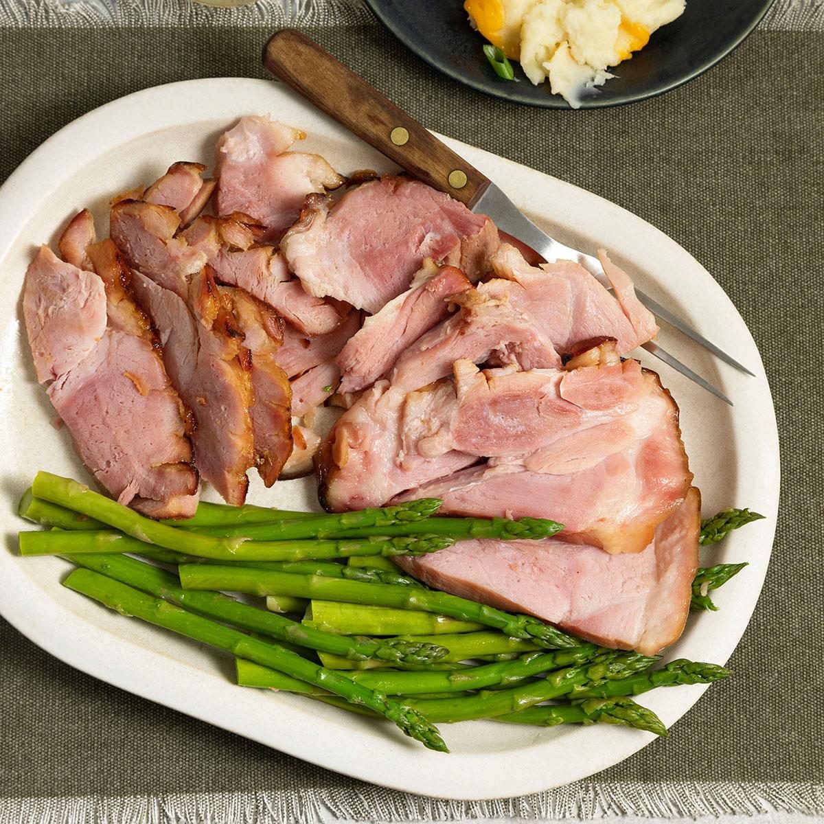 Air Fryer Brown Sugar Ham
