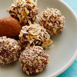 Almond-Amaretti Chocolate Truffles Recipe
