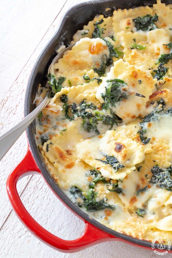 Baked Spinach Ravioli Recipe