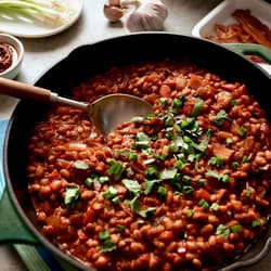 Beans and Bacon Macaroni Recipe