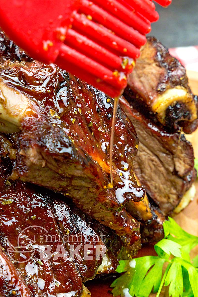 Beef Ribs with Orange BBQ Sauce Recipe