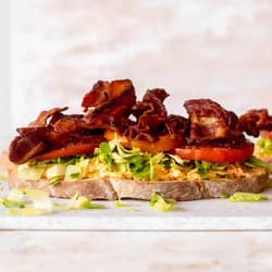 BLTs With Blue Cheese-Buffalo Aioli Recipe