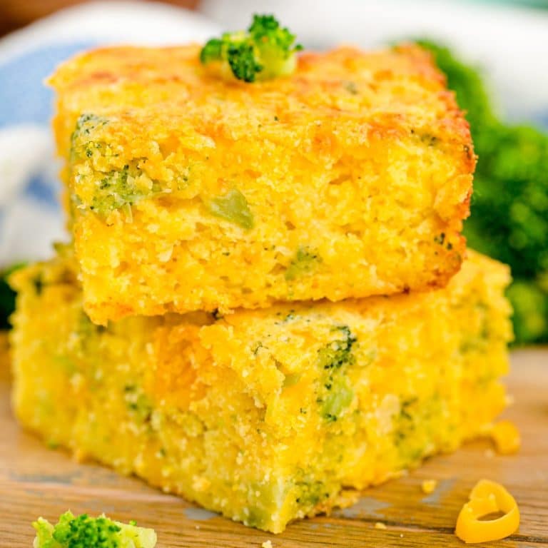 Broccoli Cheddar Cornbread Recipe