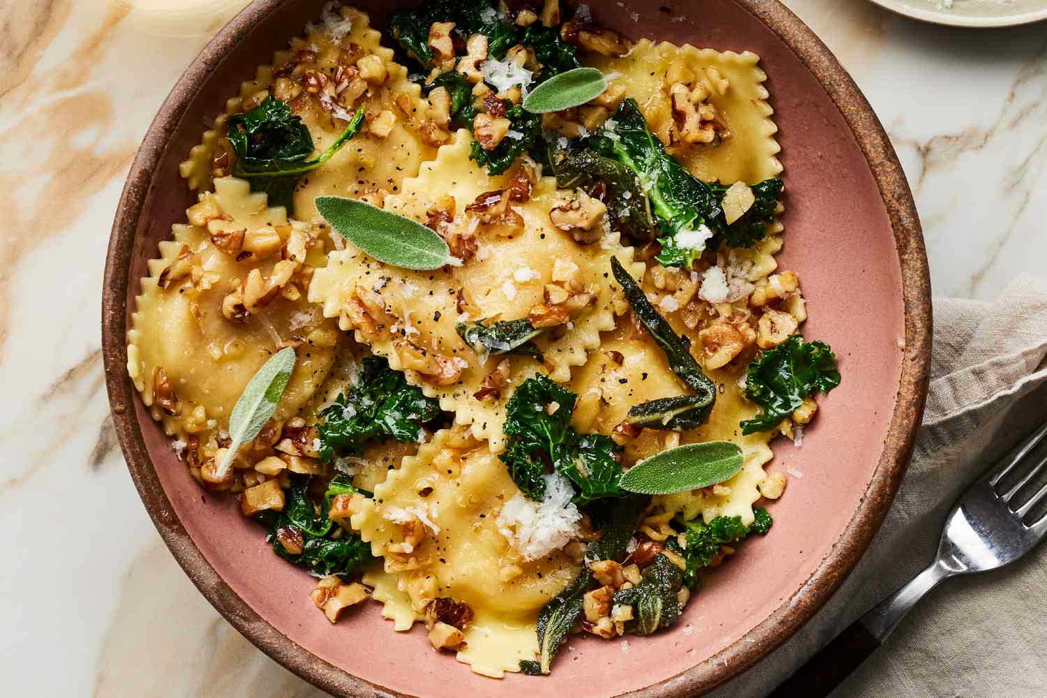 Butternut Squash Ravioli with Brown Butter Sage Sauce Recipe