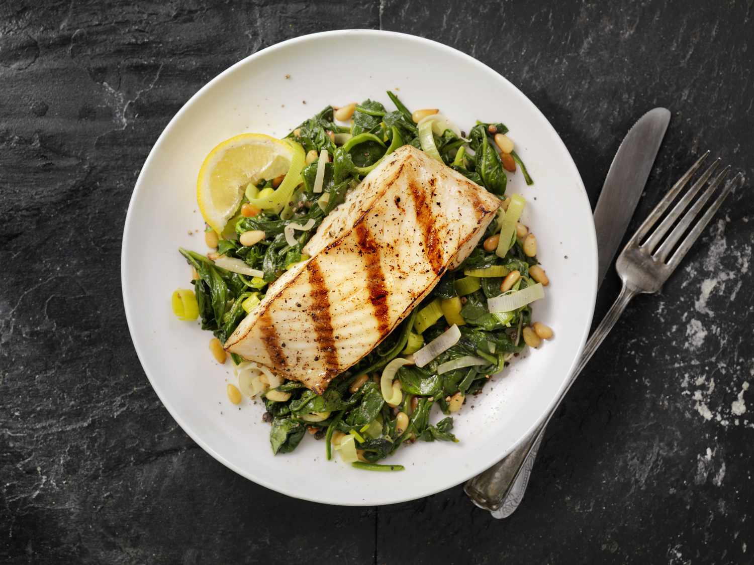Cedar Planked Green Onion Halibut Recipe