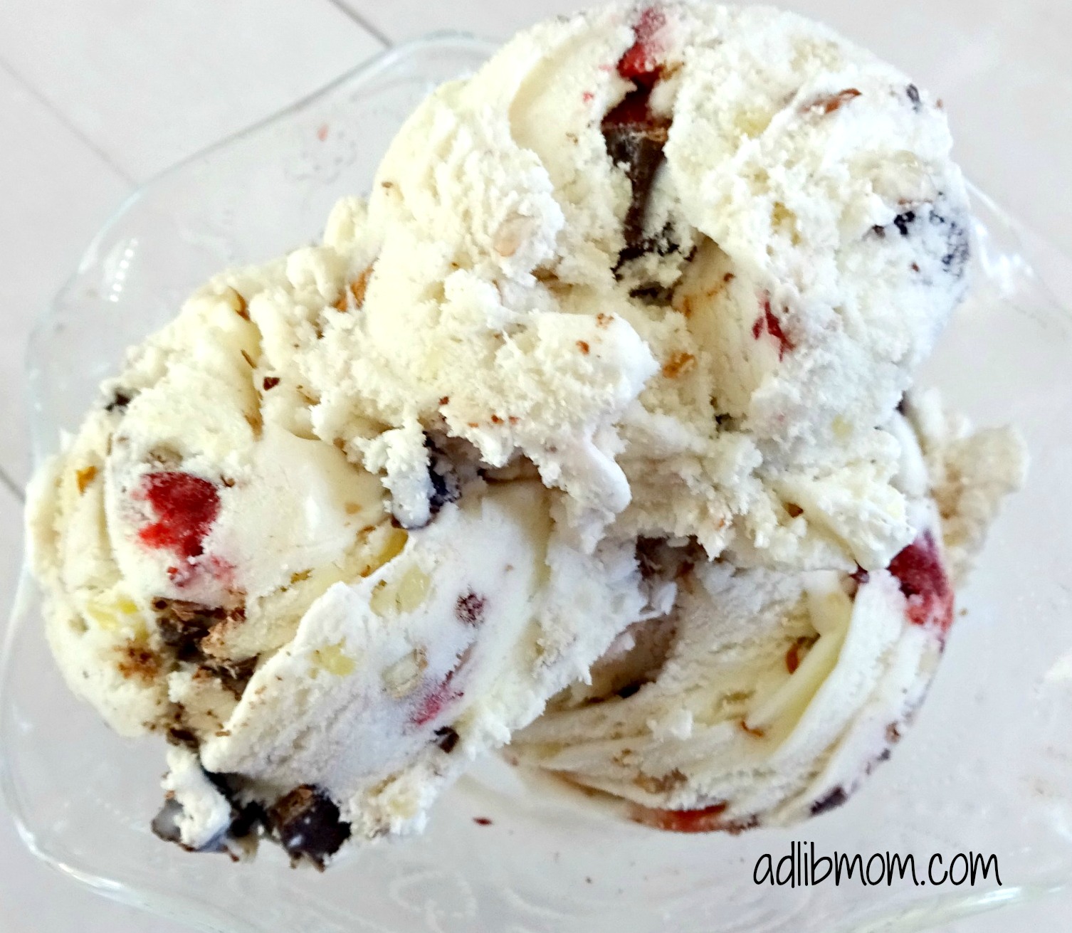 Cherry Almond Chocolate Chunk Ice Cream Recipe