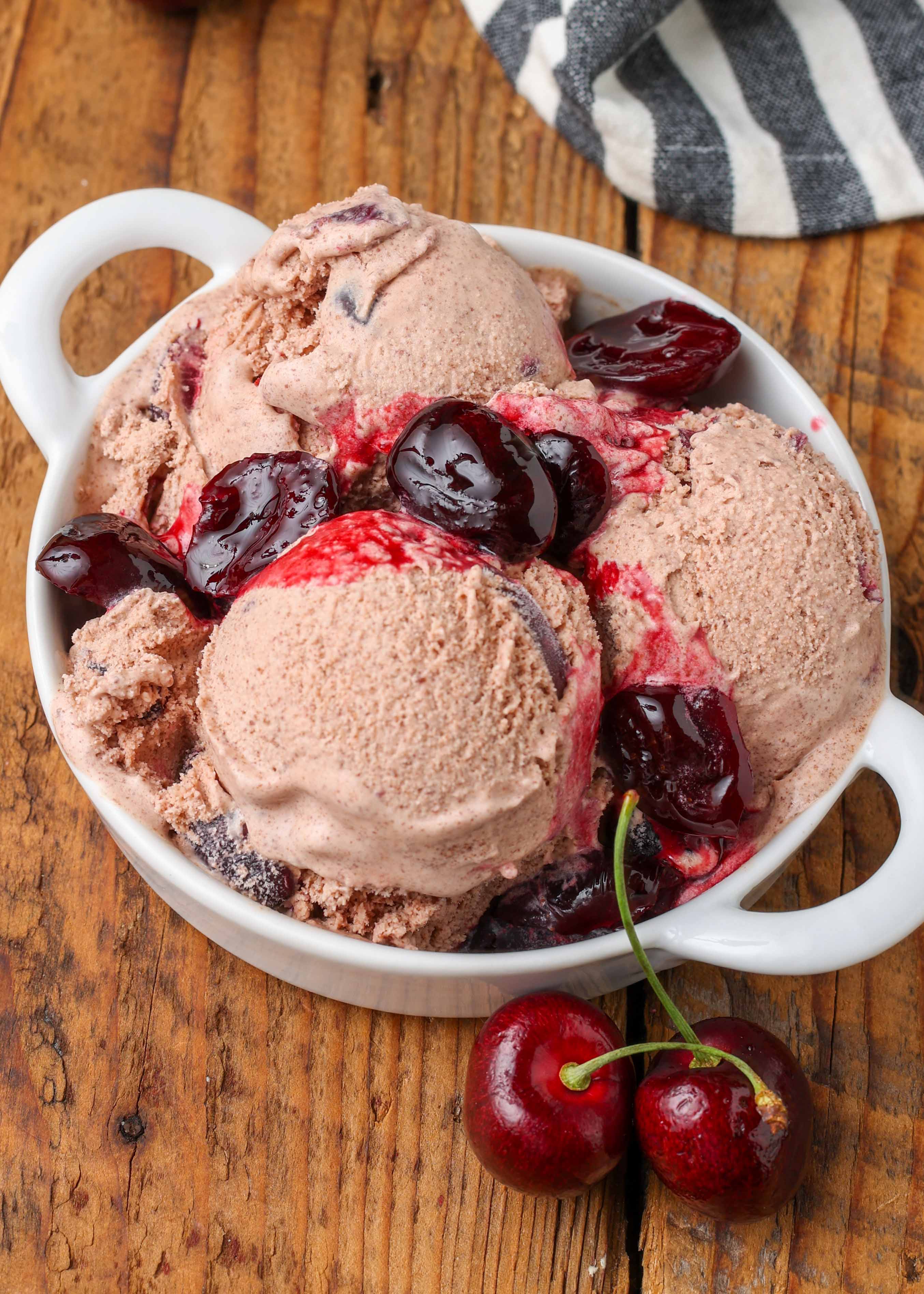 Cherry-Chocolate Ice Cream