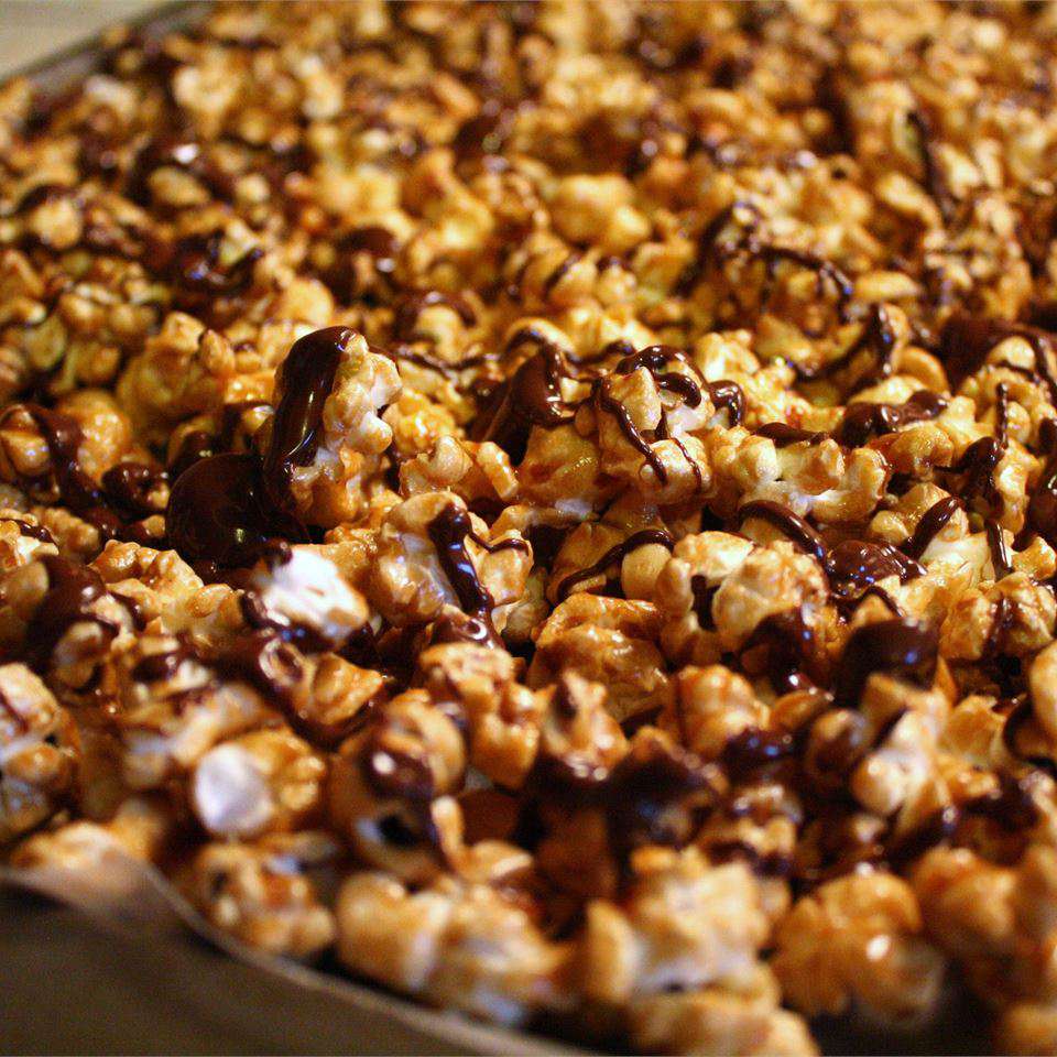 Chocolate Caramel Popcorn Recipe
