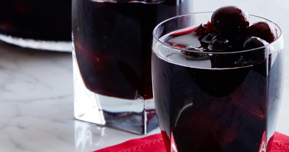 Chocolate-Cherry Sangria Recipe