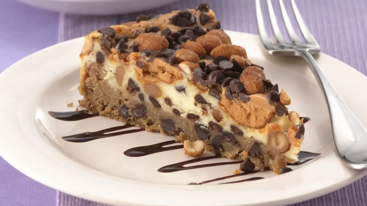 Chocolate Chip-Peanut Butter Torte Recipe