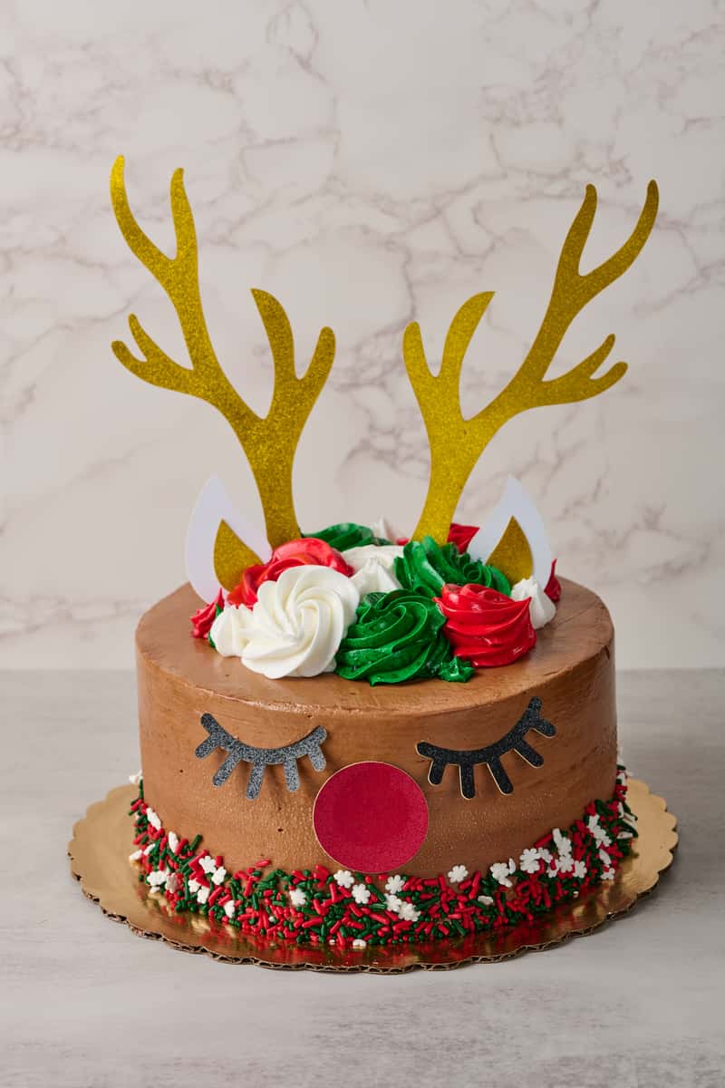 Chocolate Reindeer Cake Recipe
