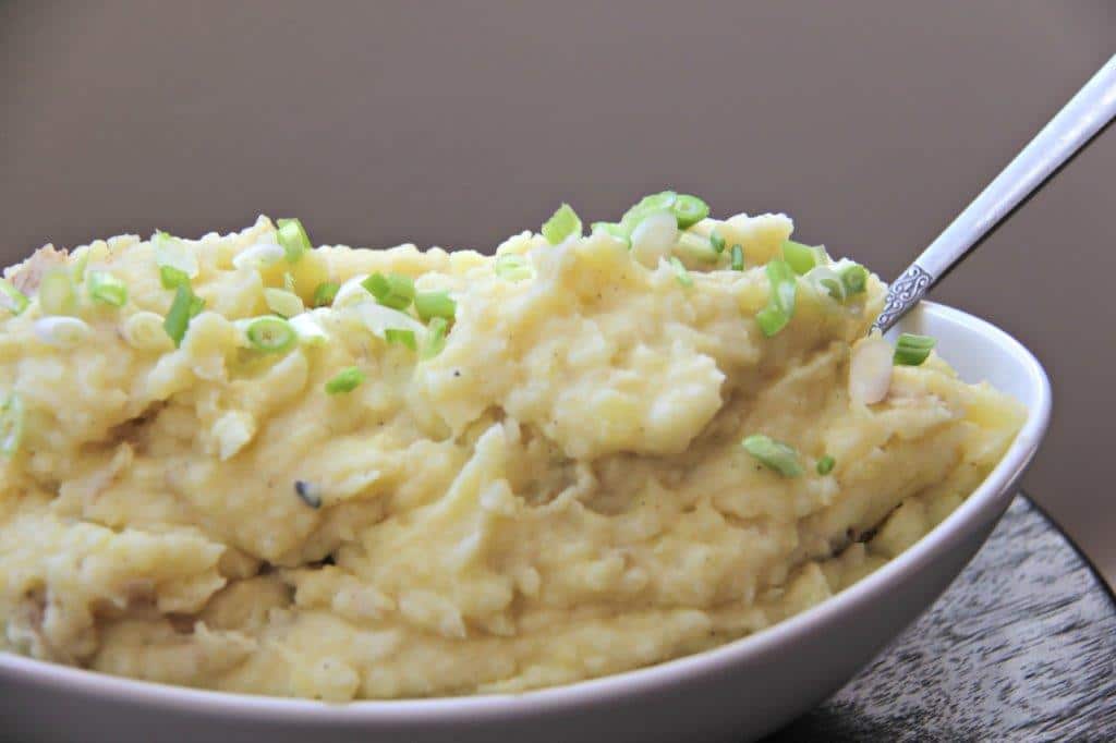 Creamy Rustic Mashed Potatoes Recipe