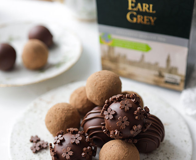 Earl Grey Tea Chocolate Truffles Recipe Kitchen