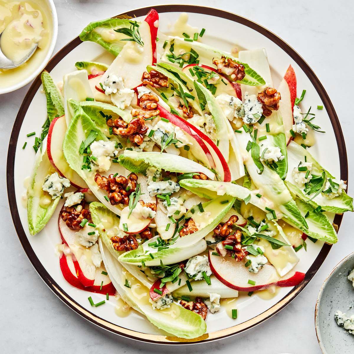 Endive and Grape Salad with Pear Vinaigrette Recipe